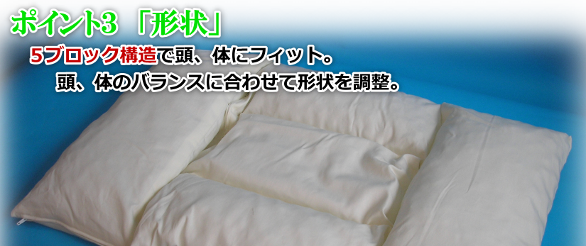 ポイント3「形状」